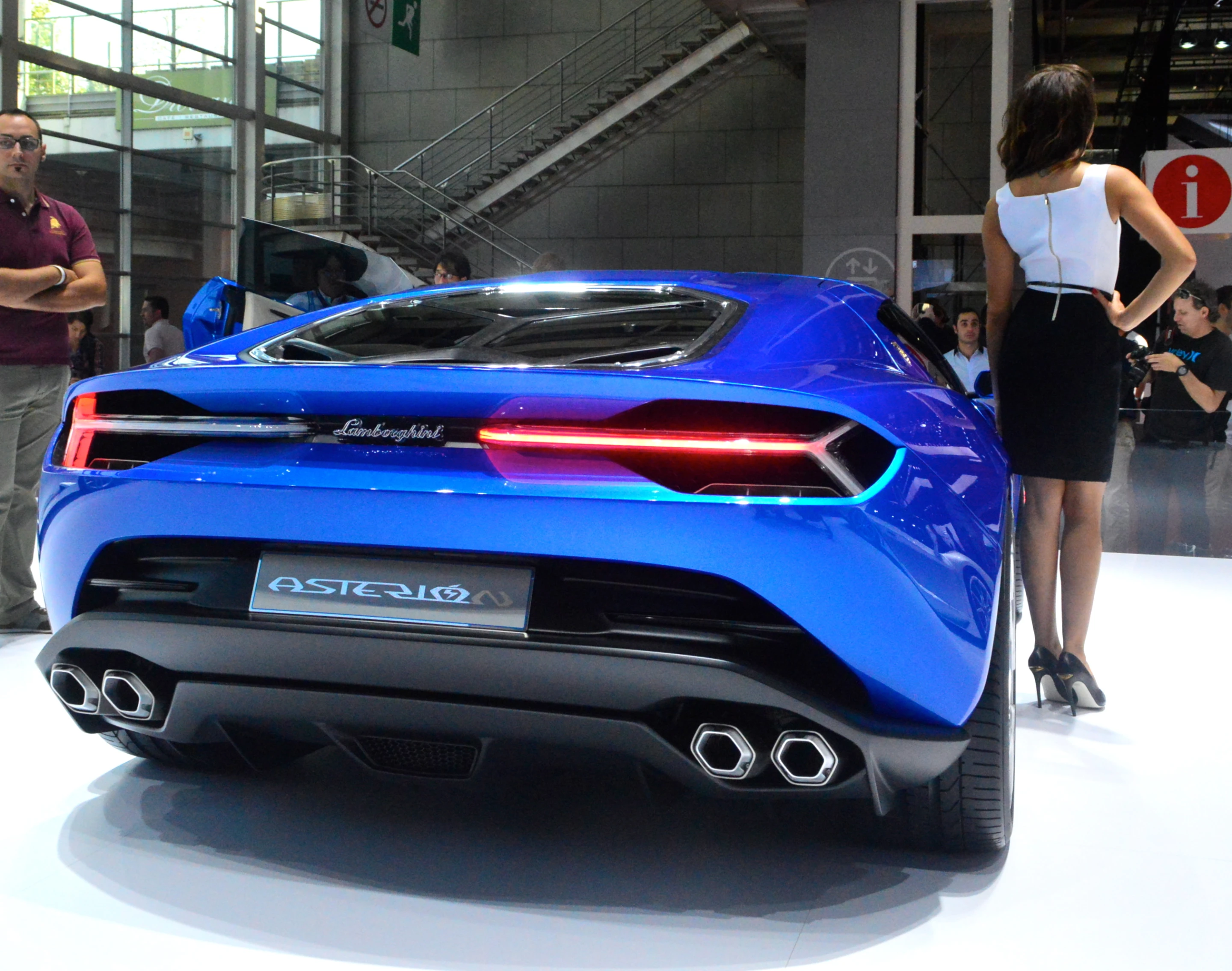 The Lamborghini Asterion at the 2014 Paris Motor Show (Photo: C.C. Weiss/Gizmag)