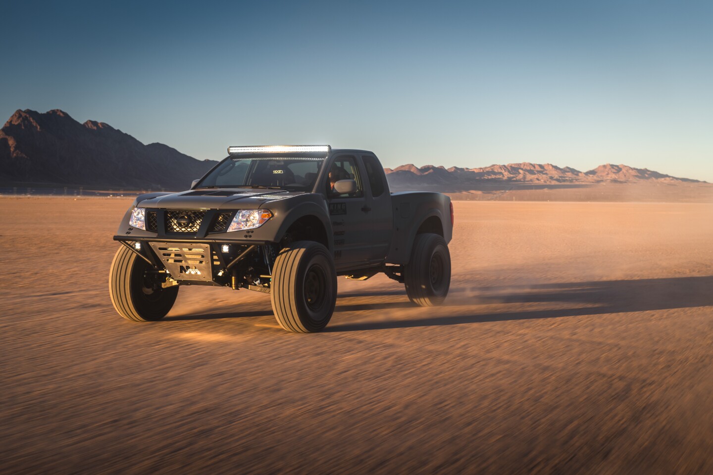 Fifteen52 TurboMac HD wheels fitted with 37-inch BFGoodrich Baja T/A tires finish the underpinnings of the Frontier Desert Runner