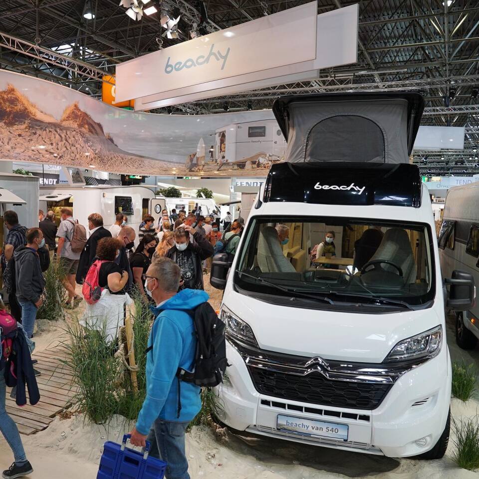 Hobby launched the Beachy brand last June and quickly expanded from caravans to camper vans