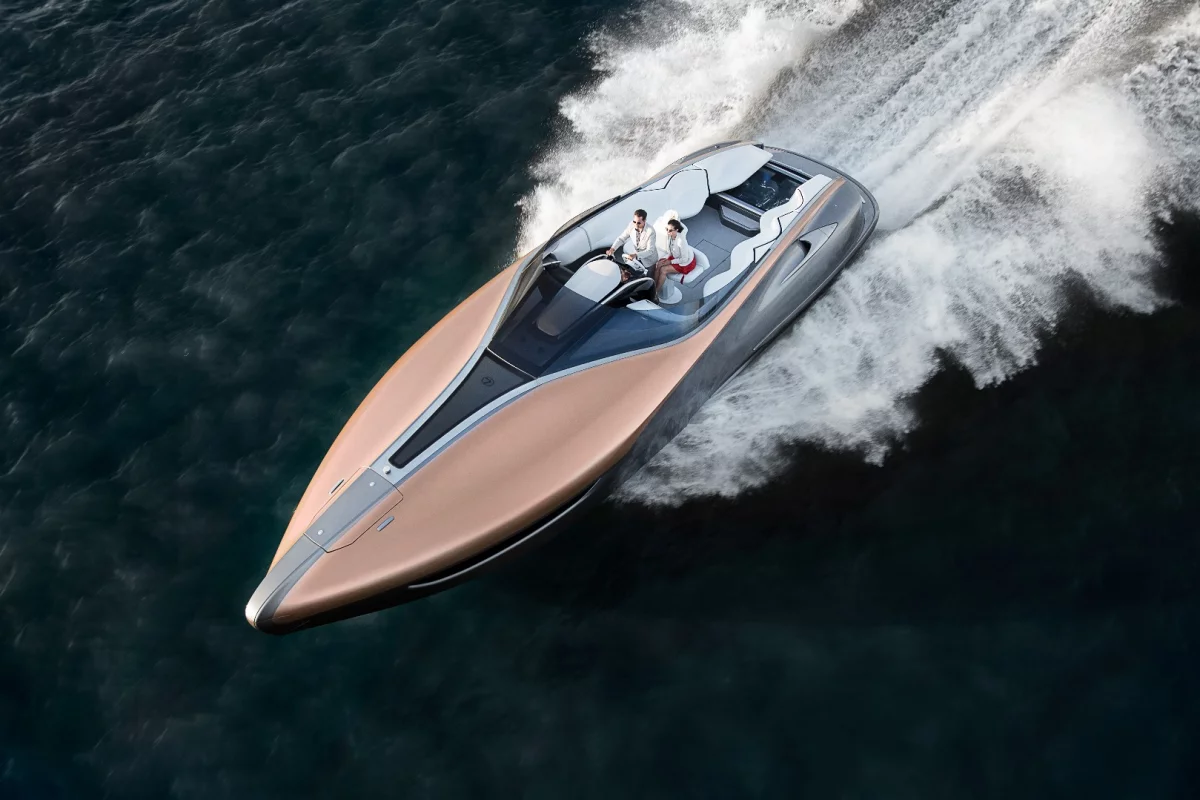 The Lexus Sport Yacht Concept is a one-off watercraft