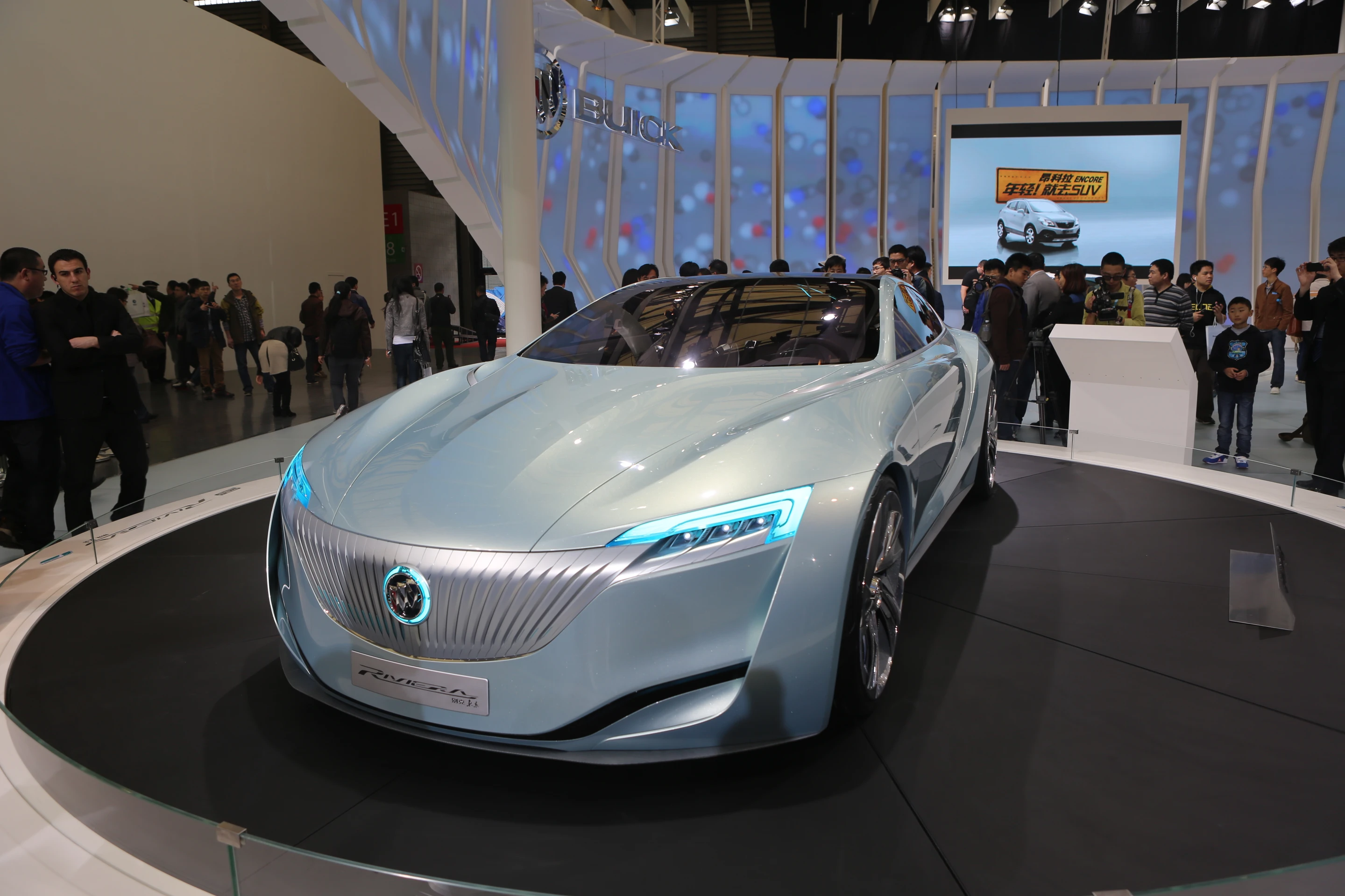 The Buick Riviera concept debuts at the 2013 Shanghai Auto Show