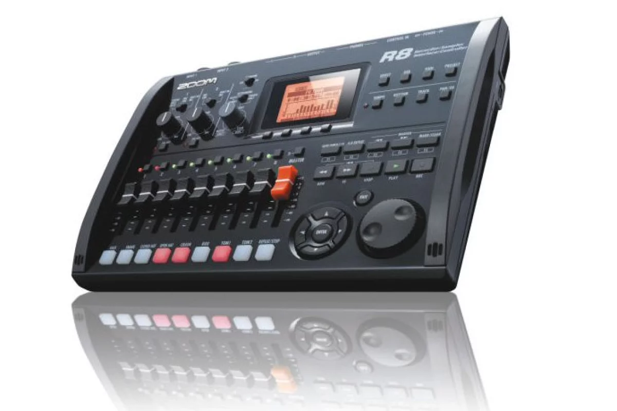 Zoom has announced the release of the R8 music production solution, which combines an 8-track recorder with a computer interface, DAW controller, and 8 voice sampler