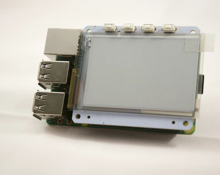PaPiRus with the four optional slimline switches installed