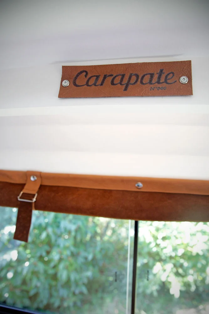 France's Carapate Adventure has its own ideas on what a small, light teardrop trailer should look like