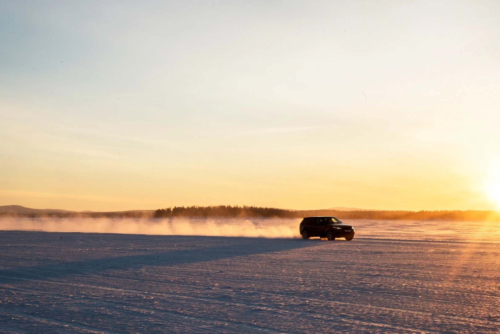 The Range Rover Sport SVR hit 62 mph in 11.3 seconds on the snow/ice of Sweden
