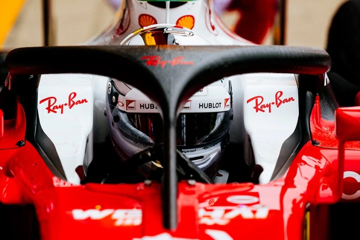 F1 cars will be fitted with the halo next year