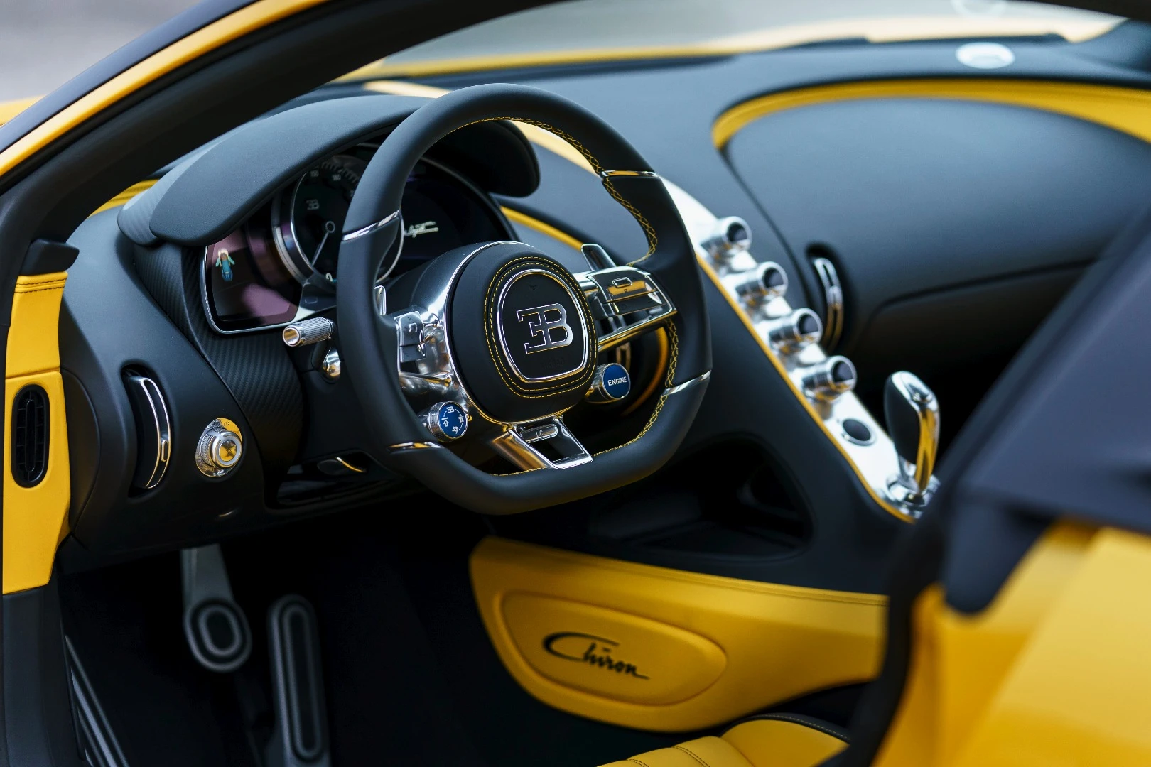Inside the new Bugatti Chiron