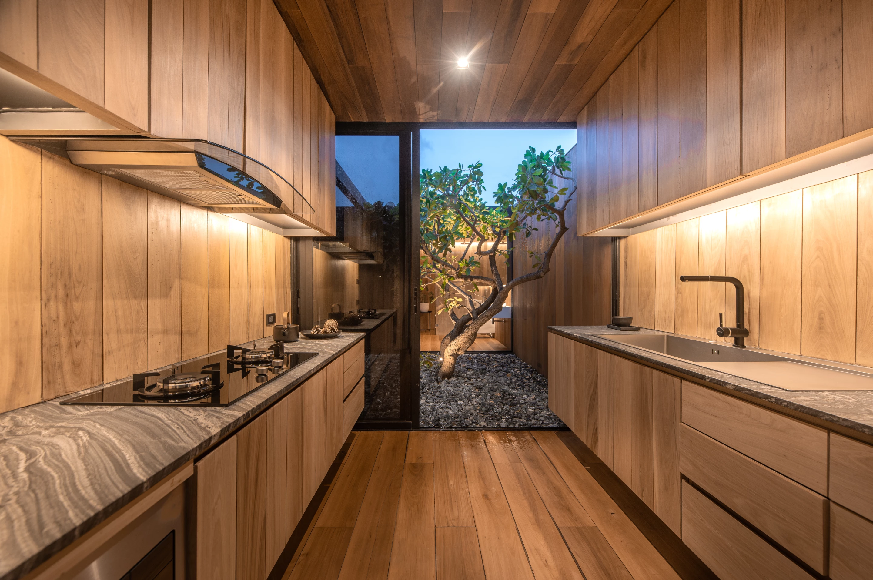 The Skyscape home is designed predominantly for the owner’s private use rather than a space to entertain guests