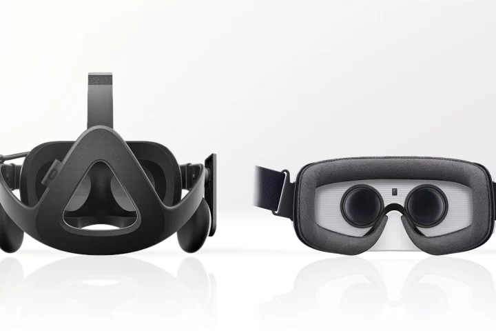 Gizmag compares the features and specs of the consumer Oculus Rift (left) and Gear VR