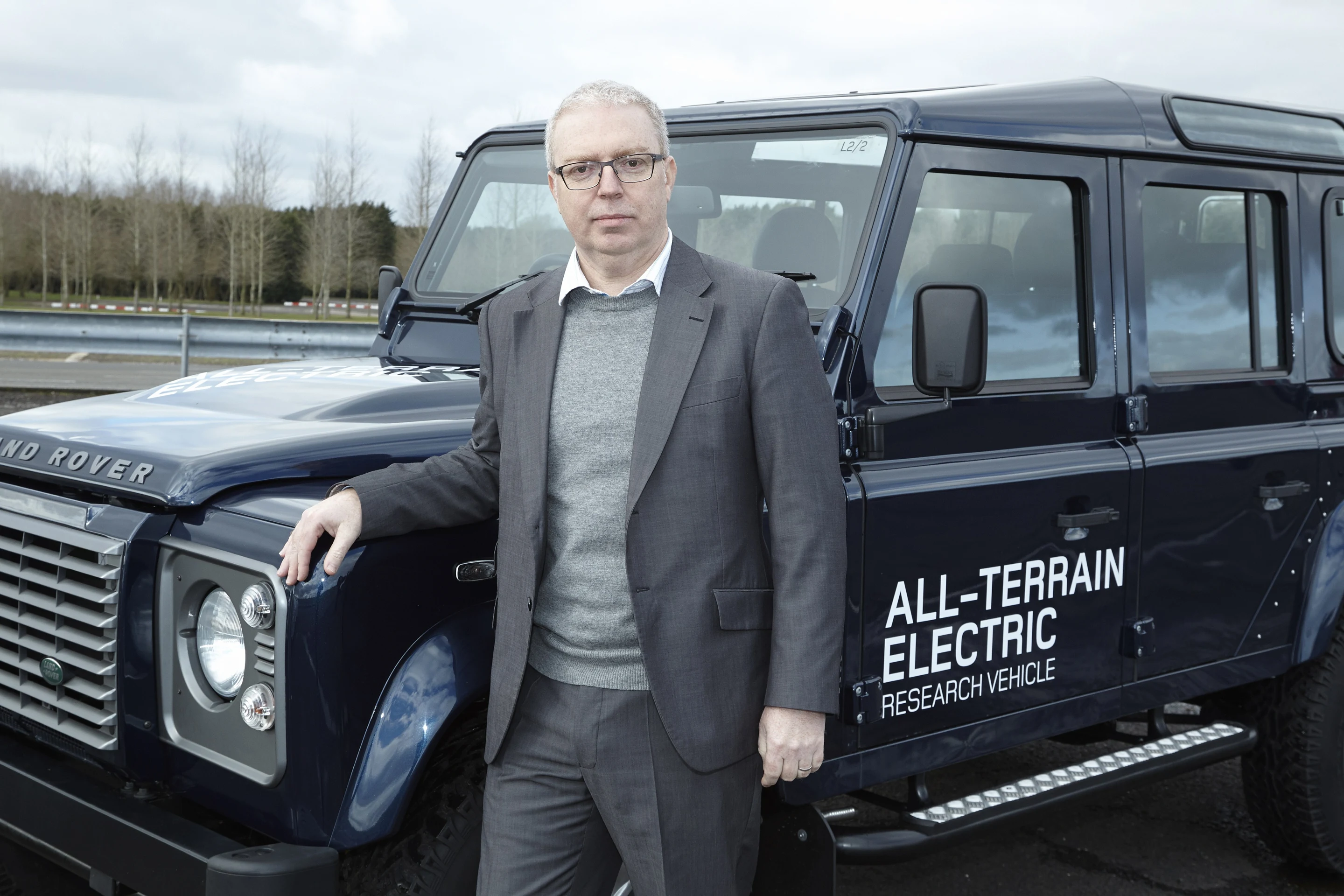The electric Defender research vehicles will be on display in Geneva