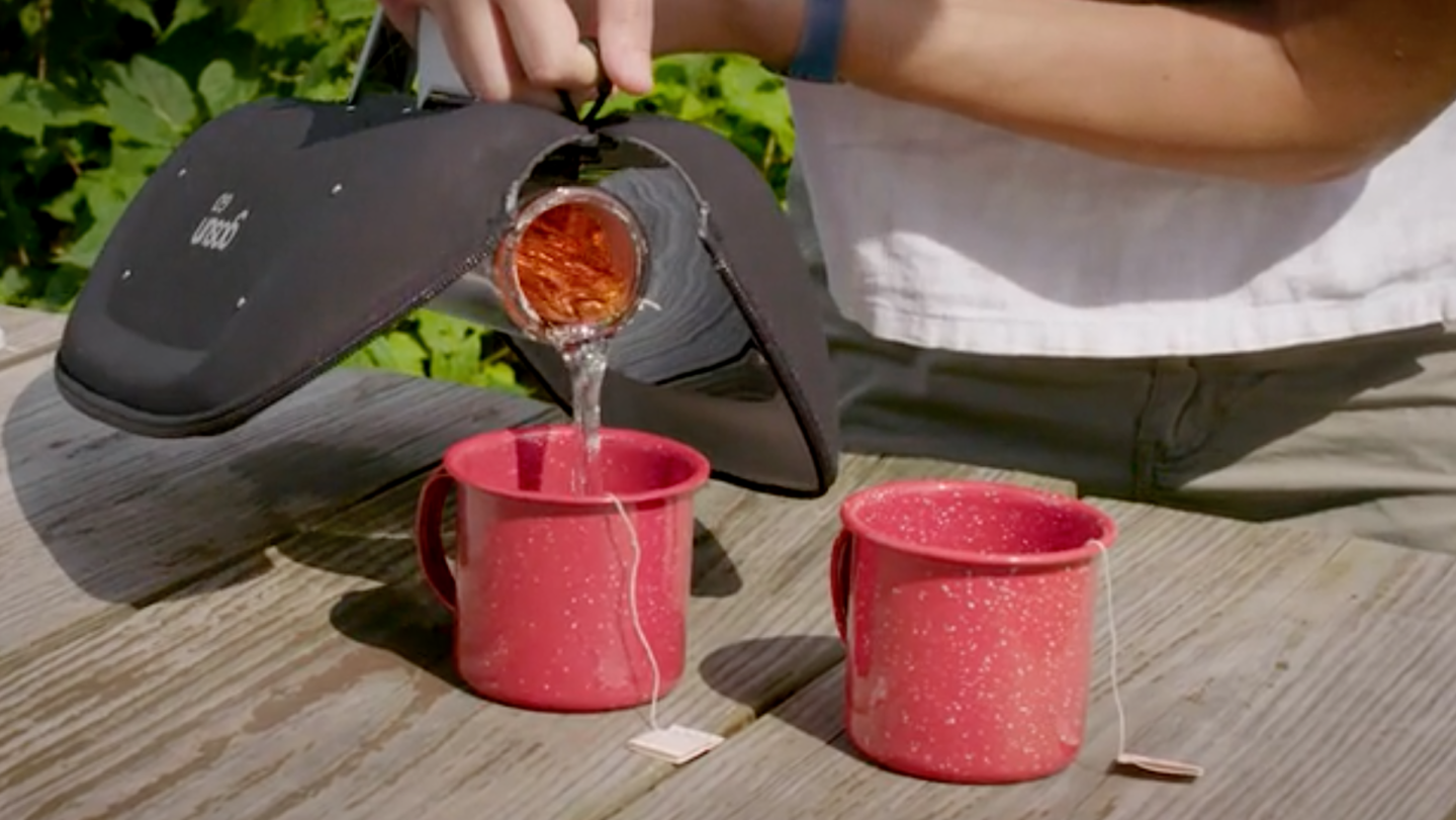 Gosun S Latest Solar Oven Can Boil Water In 30 Minutes You can take it camping on your weekend getaways to the campground or just have fun in the backyard on a saturday night.