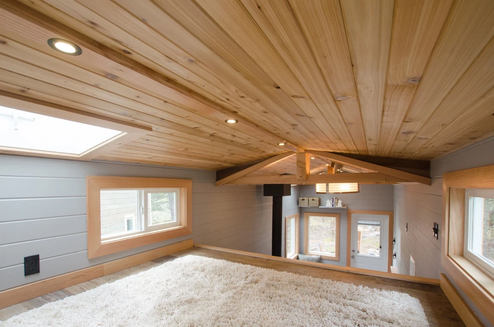The Blue Heron's sleeping loft