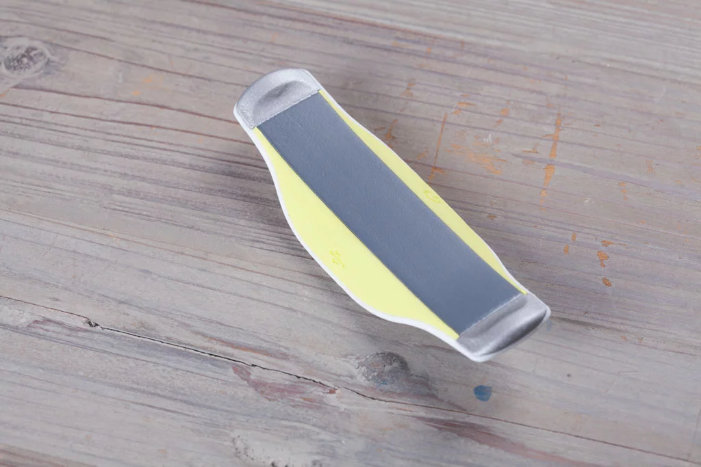 UpRight is a small silicone stick that is placed over the lower spine using an adhesive strip