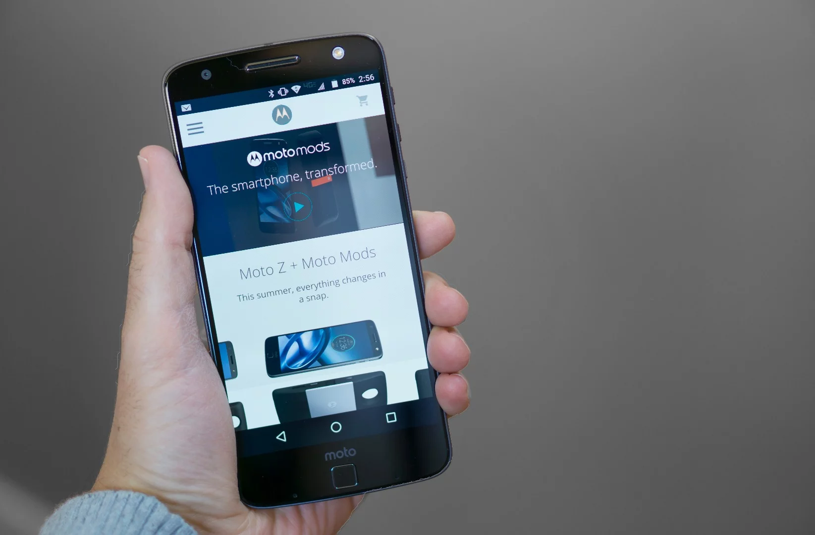 The 5.5-inch, QHD AMOLED displays look terrific