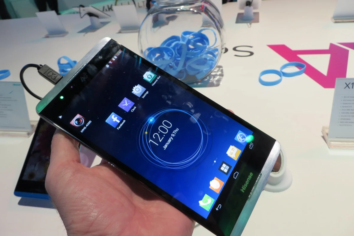 The HiSense X1 is a handful with its 6.8 inch display
