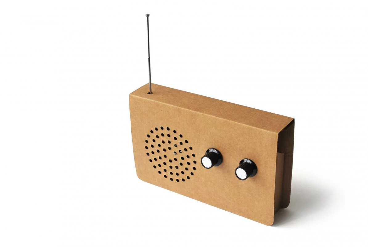 The Card Radio, designed by Chris McNicholl
