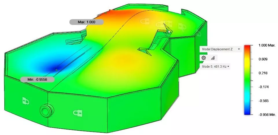 The angular form of David Perry's Modular Fiddle could be changed for anything a 3D printer can produce