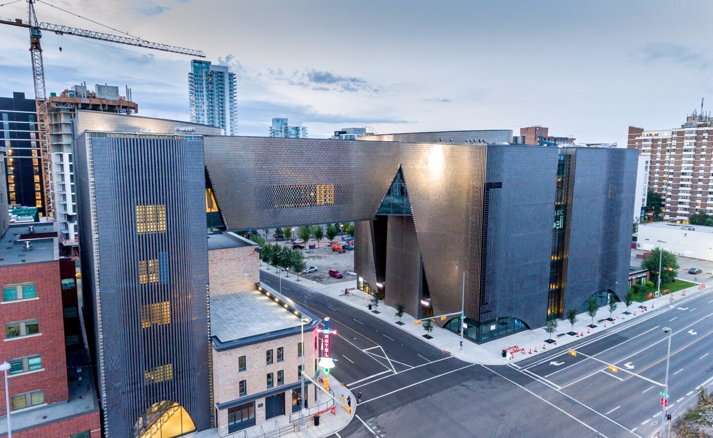 Studio Bell Architecture that makes music