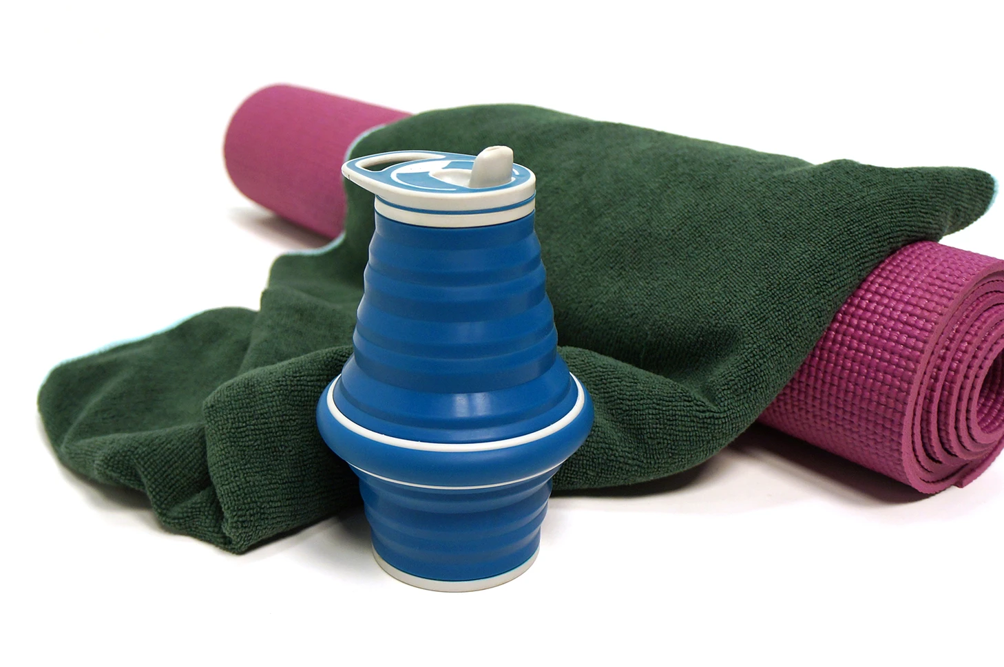 The Hydaway bottle is designed to make using a reusable water bottle more convenient