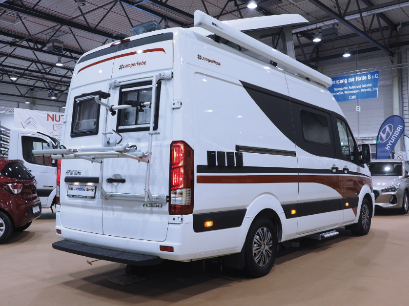 Camperliebe turns the Hyundai H350 into a sleek, smart camper van