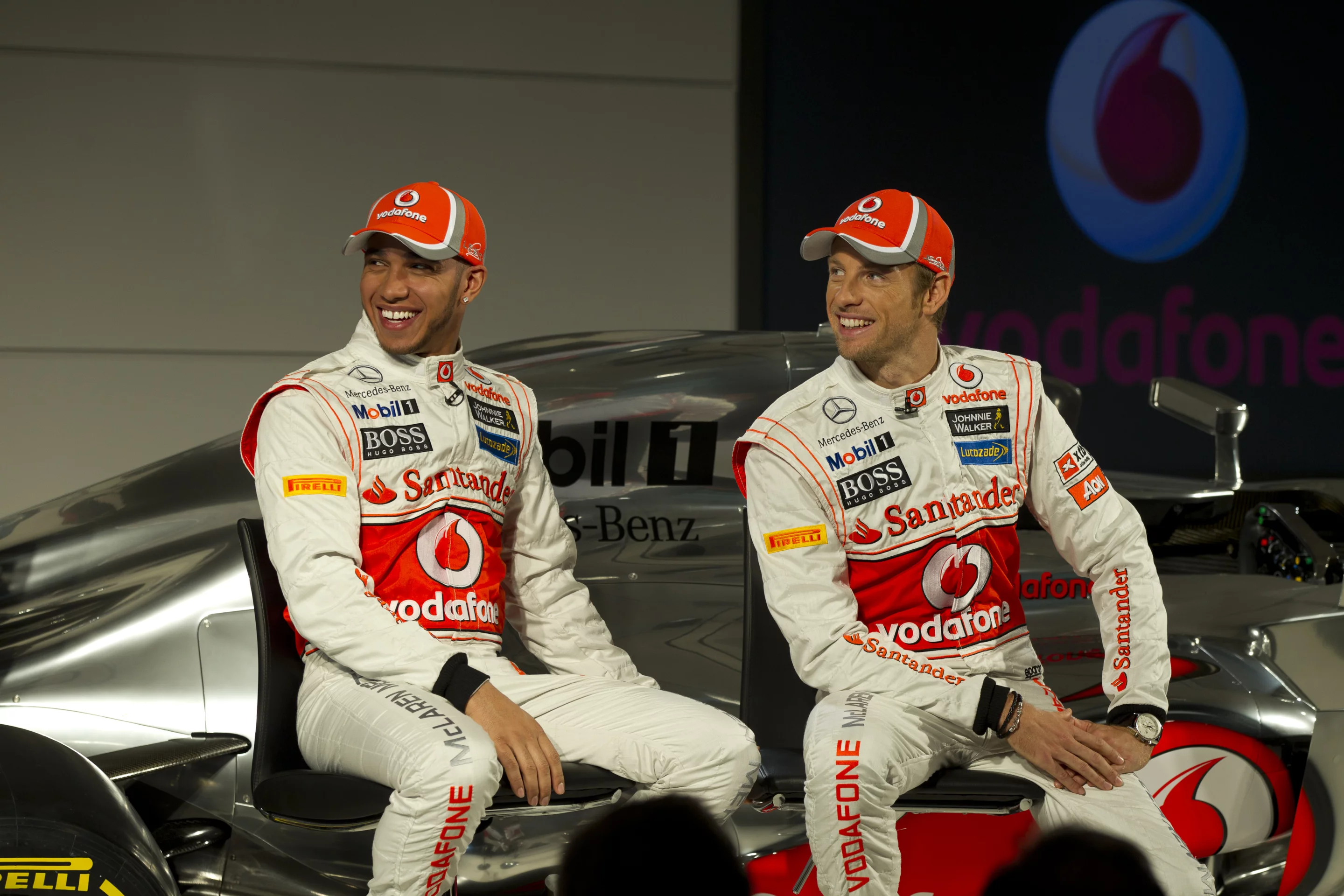 Vodafone McLaren Mercedes 2012 season F1 launch