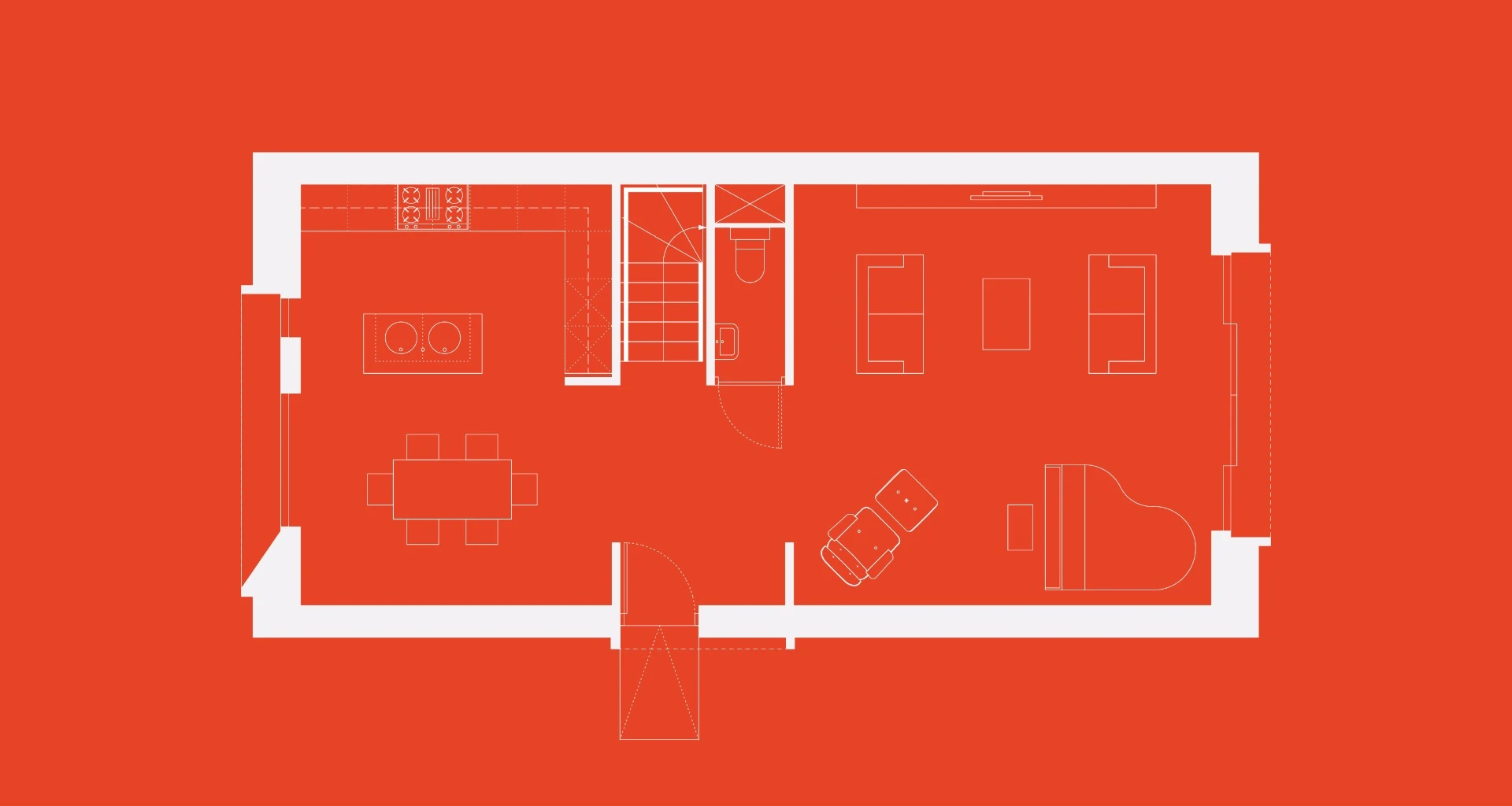 Kiss 3.1 floorplan ground floor