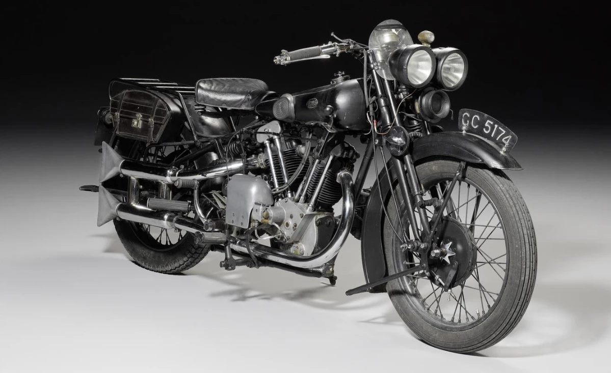 This 1930 Brough Superior 680 sold for GBP£55,400 ($113,642) at a Bonhams Staffordshire sale in October, 2007.