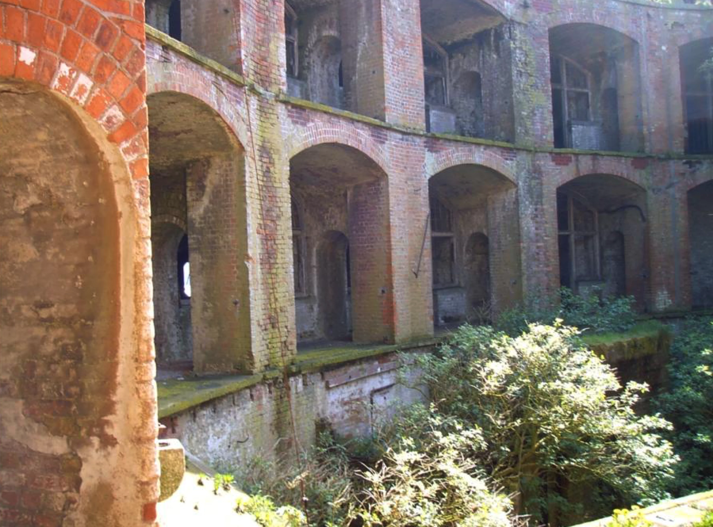 British island fort up for sale, needs work before move in day