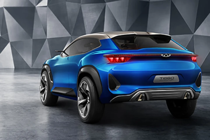 The Chery Tiggo Concept is just a concept at the moment, but we're hoping its design makes it to production