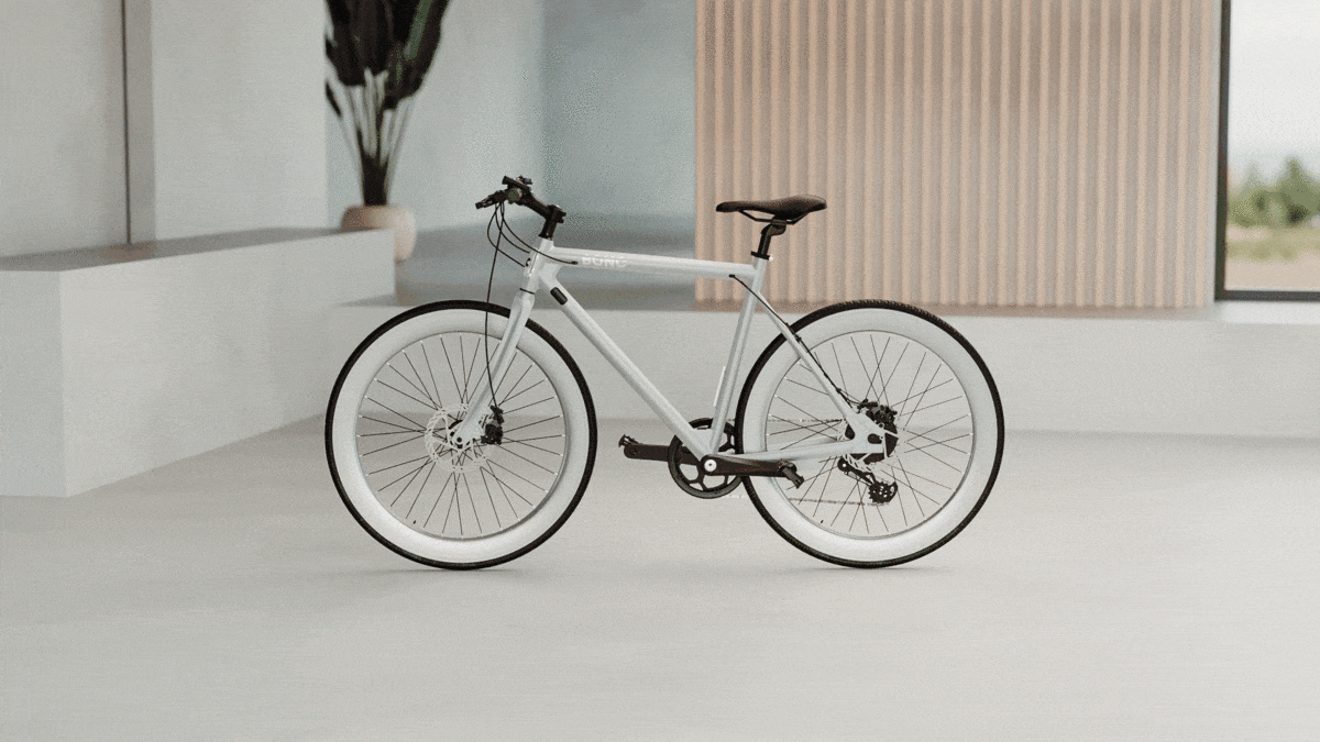 Easily extend bike range by dropping on the bottle battery