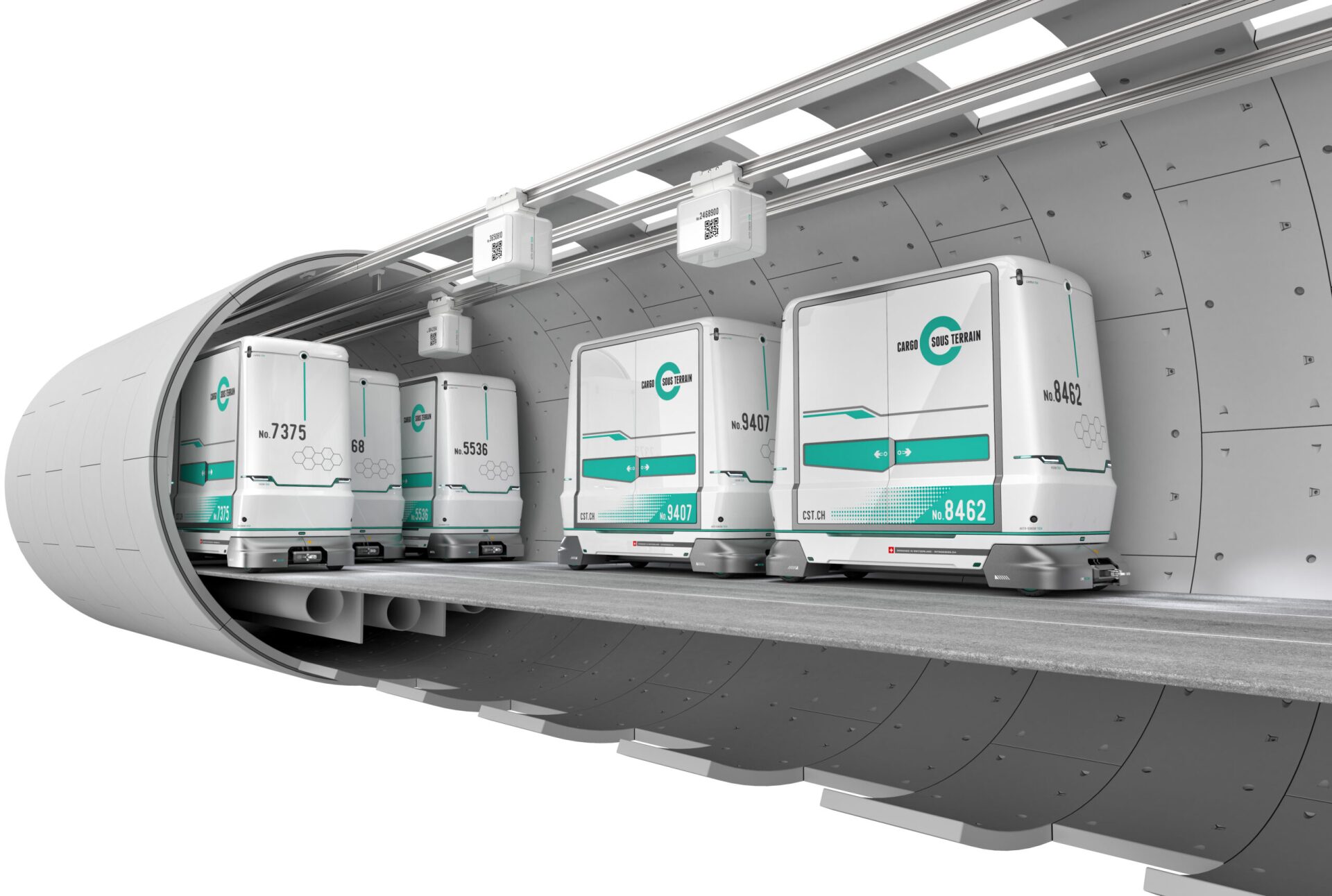 Switzerland's autonomous underground cargo system aims for 2031 debut
