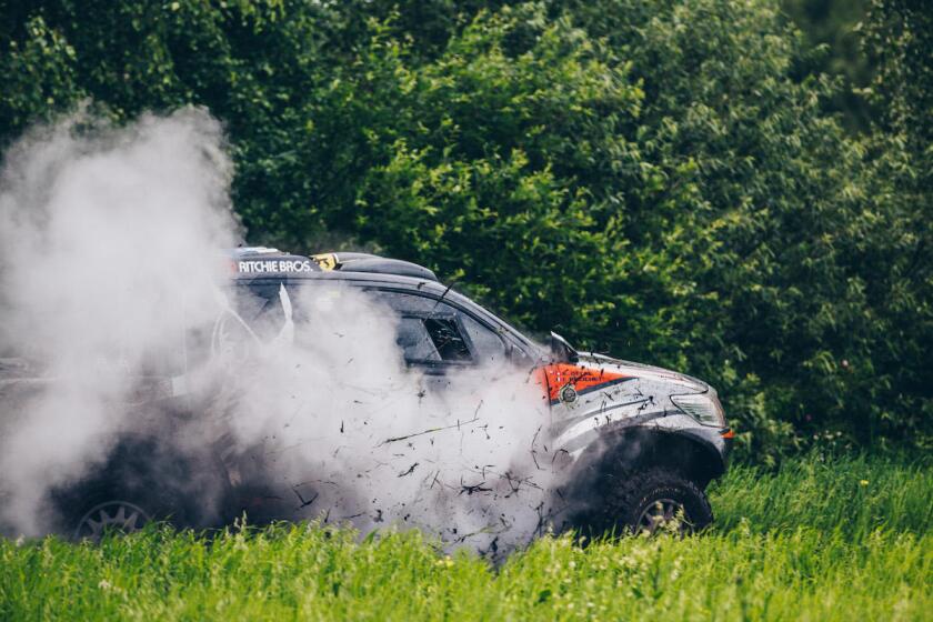 The Silk Way Rally claims a victim on day two