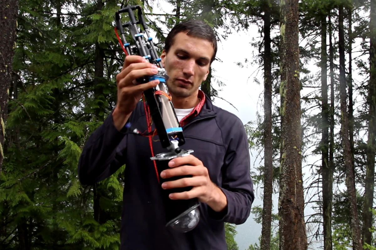 The Sentry drone is said to take as few as 10 seconds to unpack and set in flight