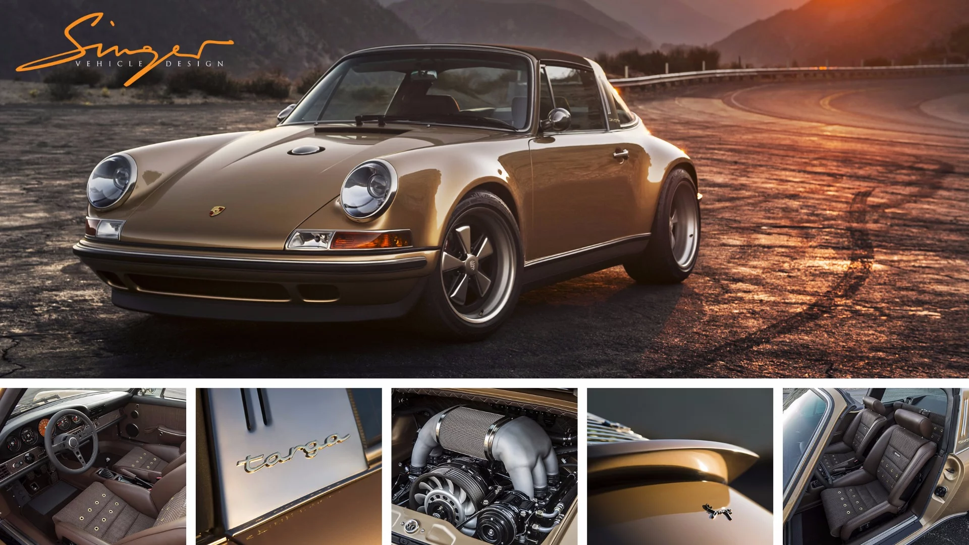 The Cupertino car from Singer Vehicle Design