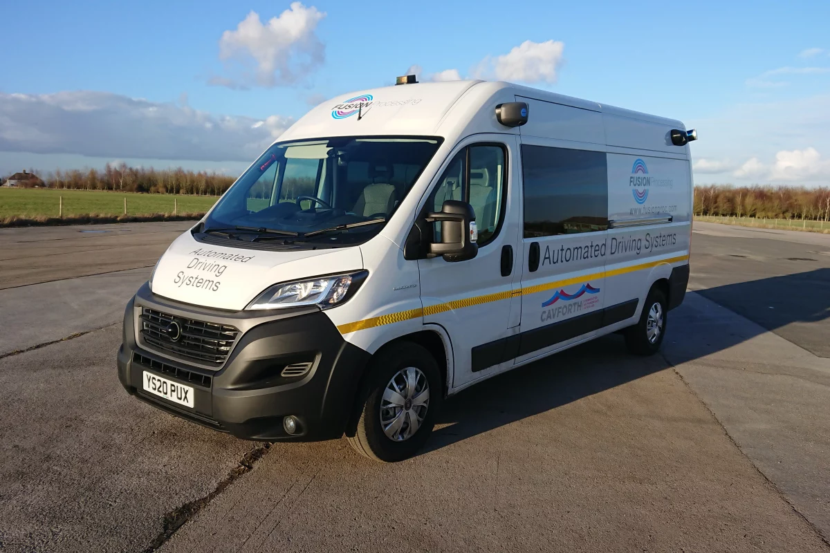 Fusion Processing Level 4 Fiat Ducato test van