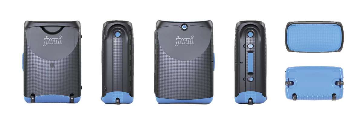 The Jurni features a 23-l (5.1-gal) main compartment and a 2-l (0.4-gal) pop-out compartment for the valuables that a user wants to keep close-to-hand