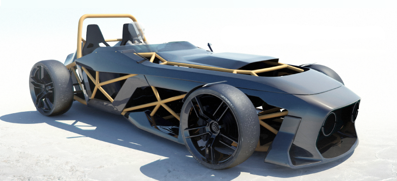 The Spun by Narcis Mares came third in the Local Motors Sports Car Platform Design Challenge