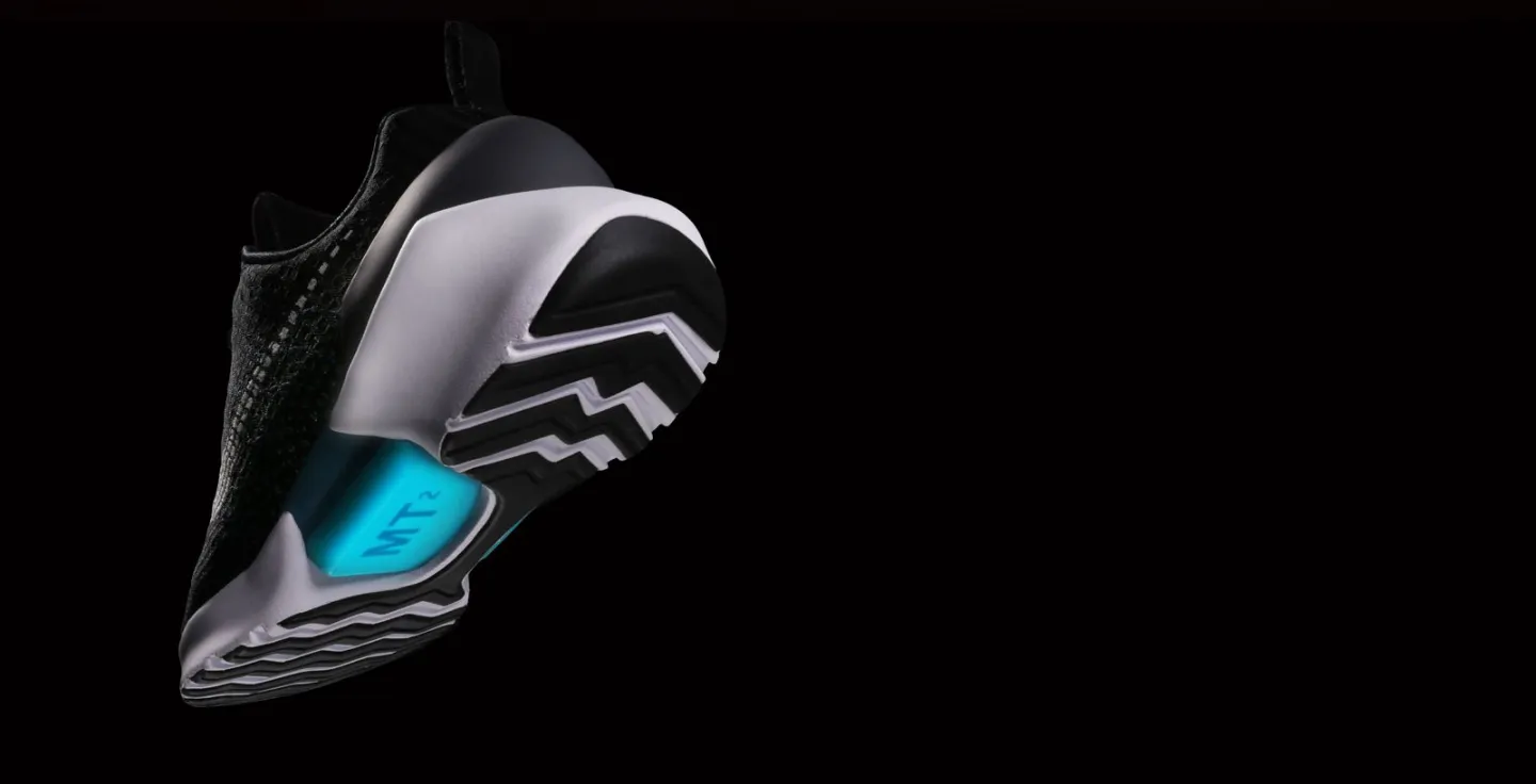 Nike's HyperAdapt sneakers, from behind