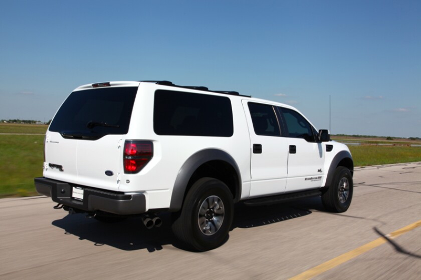 The Hennessey VelociRaptor SUV