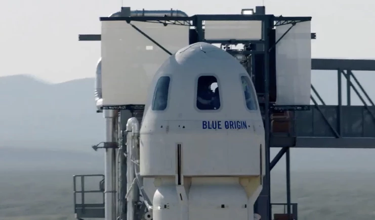 Blue Origin is auctioning a seat on its first crewed flight to space in July