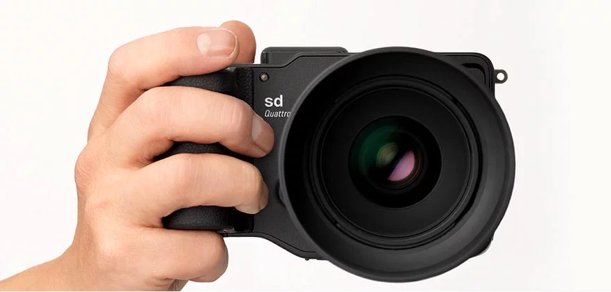 The Sigma sd Quattro is a quirky-looking mirrorless camera