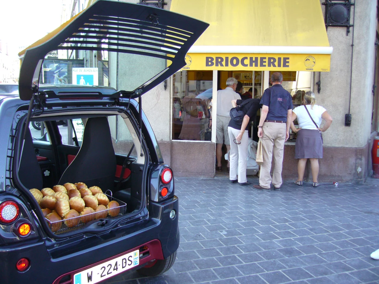 Plenty of room in the back for grocery essentials