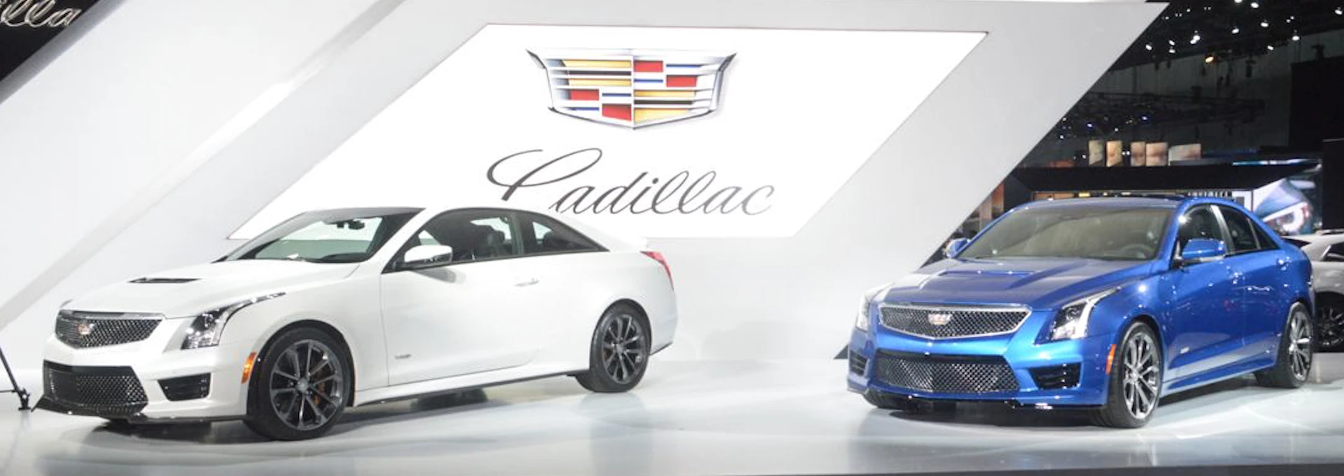 Cadillac reveals the all-new ATS-V at the LA show (Photo: C.C. Weiss/Gizmag)