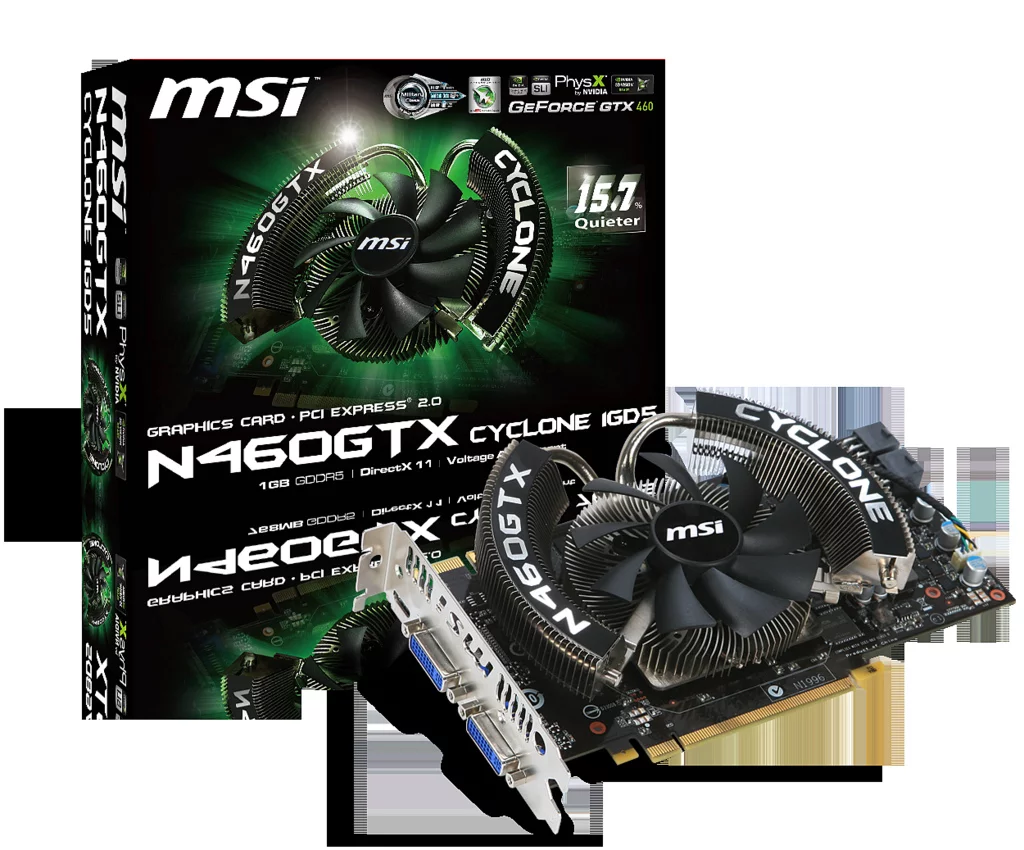 MSI has already announced its own flavor of GTX460