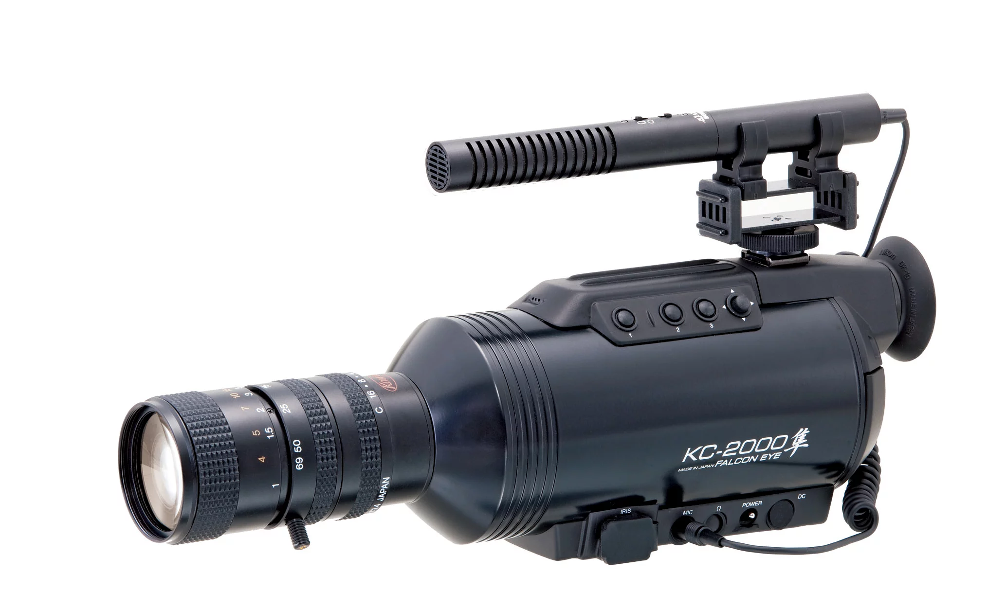 The Falcon Eye KC-2000 handheld camcorder from Tokyo's Komamura Corporation
