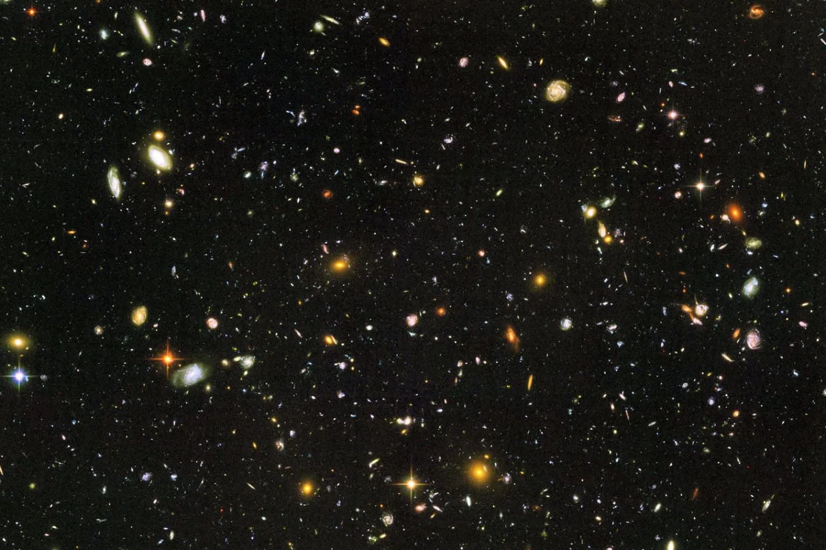 Hubble Ultra Deep Field, showing thousands of galaxies back to a time only a few hundred million years after the Big Bang (Image: NASA)