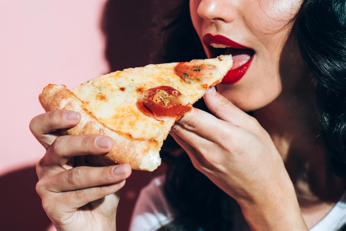 Consuming food with nutrient value triggers the release of a feel-good chemical by the brain