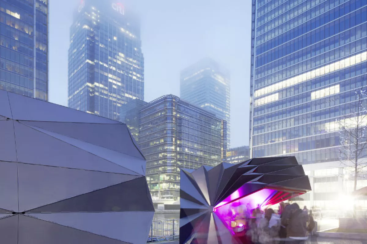 London-based architecture firm Make has re-imagined the kiosk