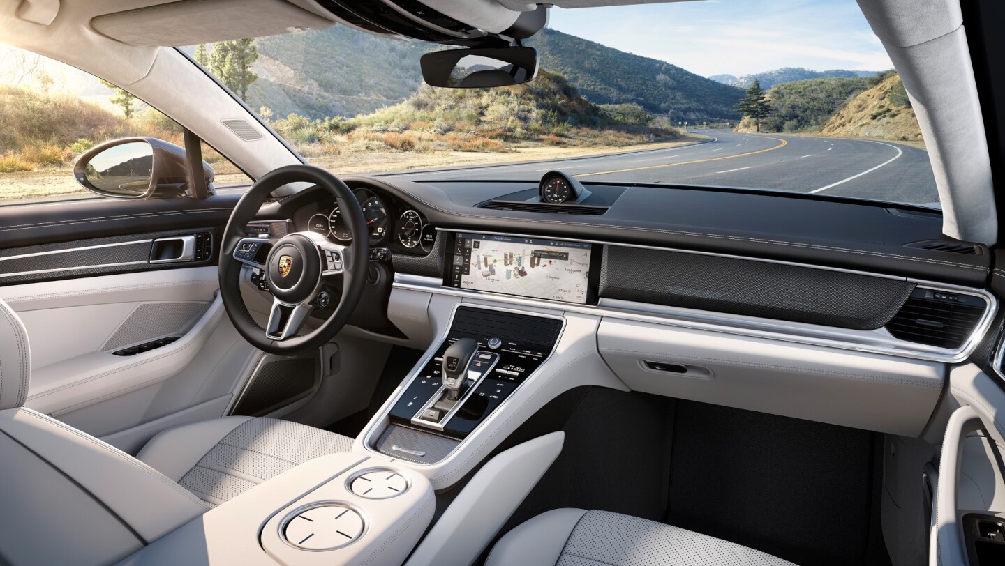 Inside, Porsche has focused heavily on a more digital design