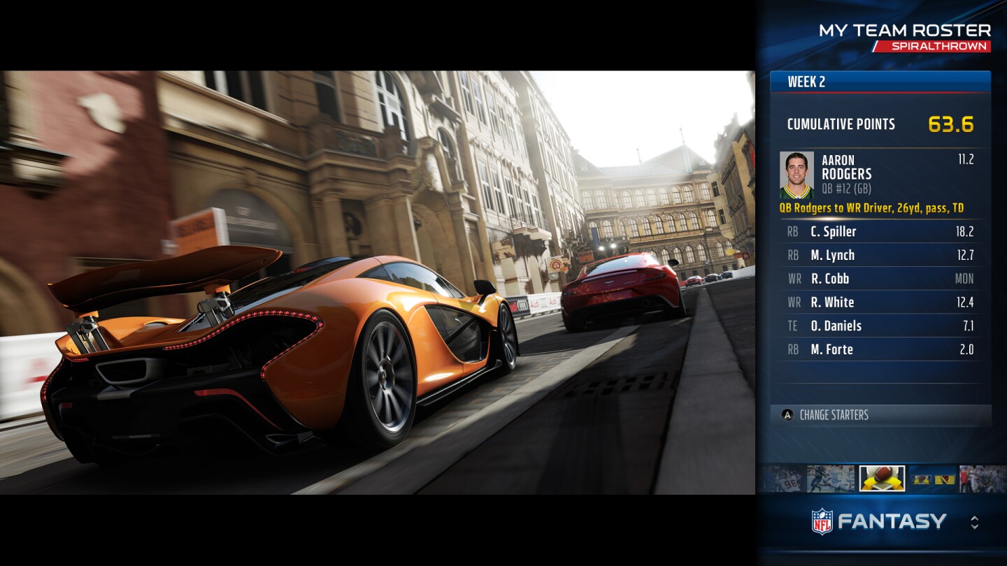 Snap Mode works while you're gaming, as much as it does when you're watching the game